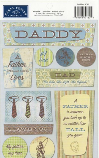 Karen Foster Design Stickers - Daddy