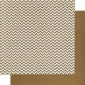 We R - Brown Chevon Paper
