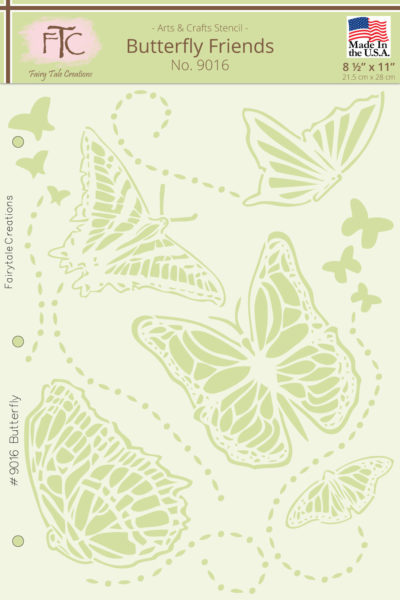 Fairy Tale Template - Butterfly Friends