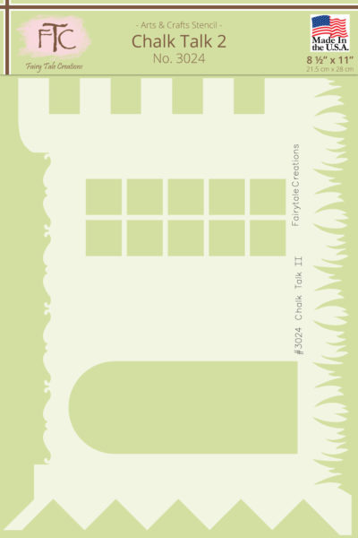 Fairy Tale Template -  Chalk Talk II