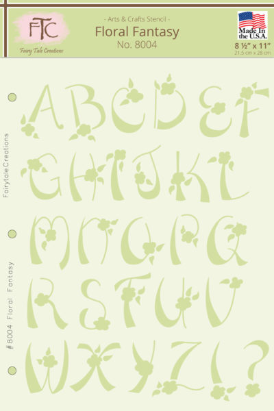 Fairy Tale Template - Floral Fantasy