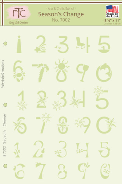 Fairy Tale Template - Seasons Change